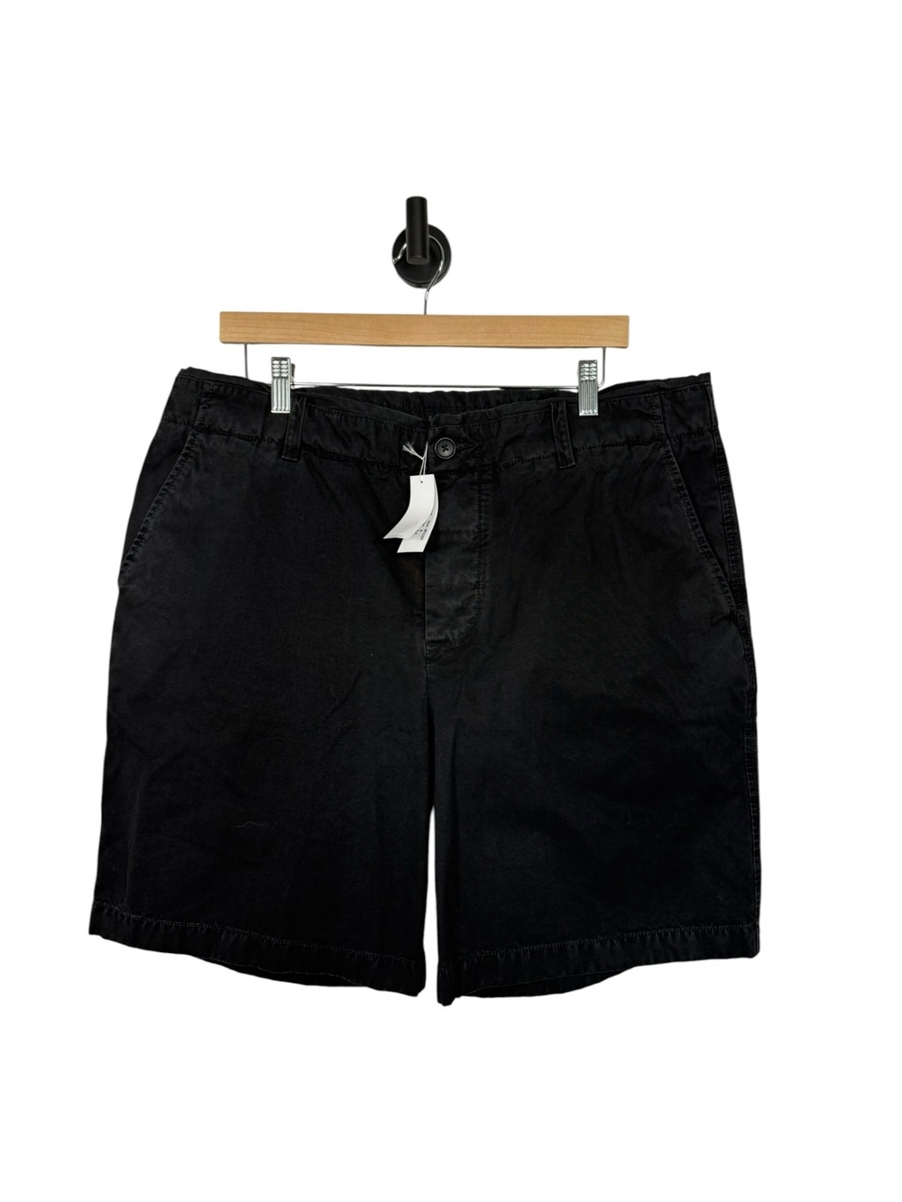 James Perse Pipe Pigment Relaxed Fit Work Shorts Black NWT Men’s 36